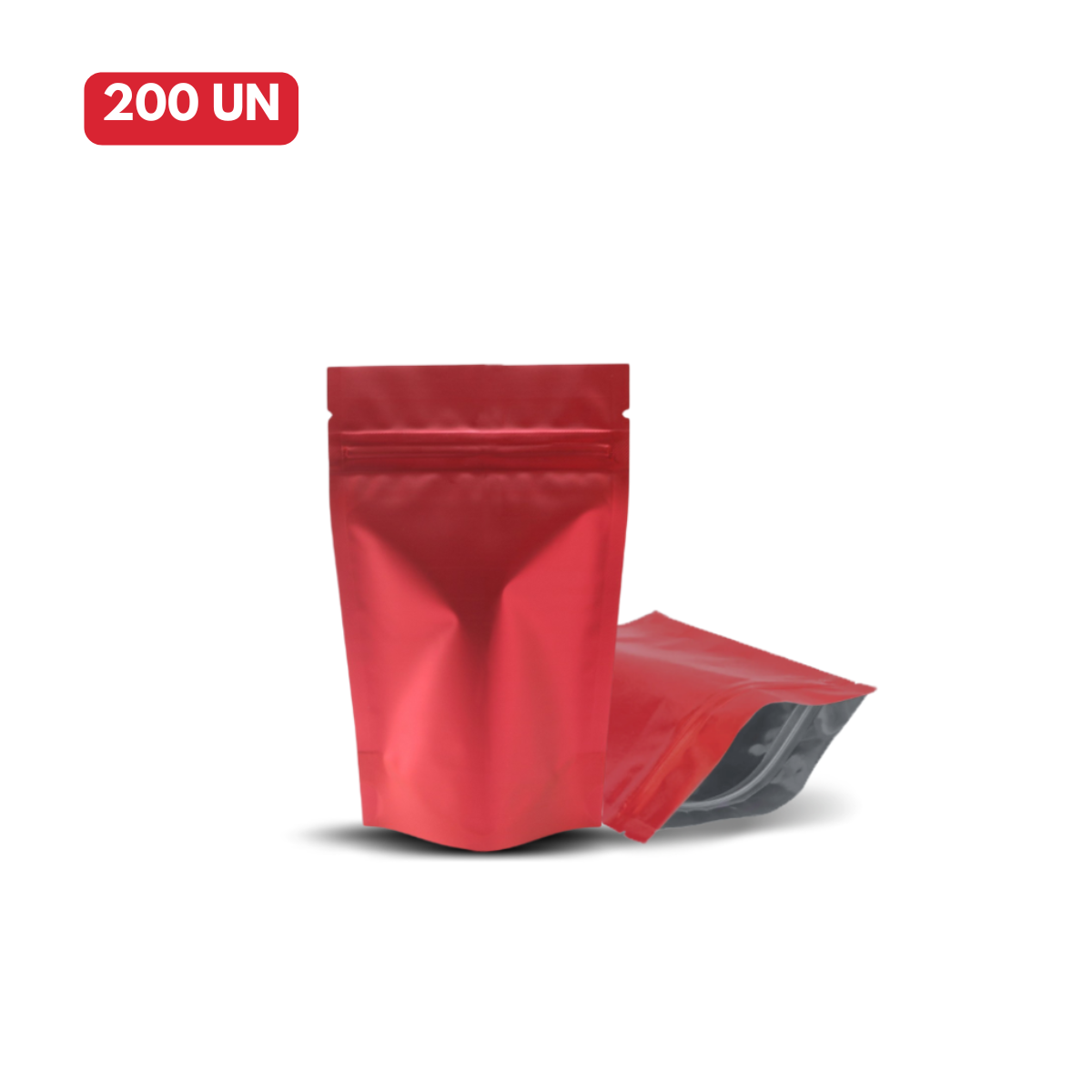 Embalagem Stand Up Pouch Matte com Zip | Alta Barreira e Pronta